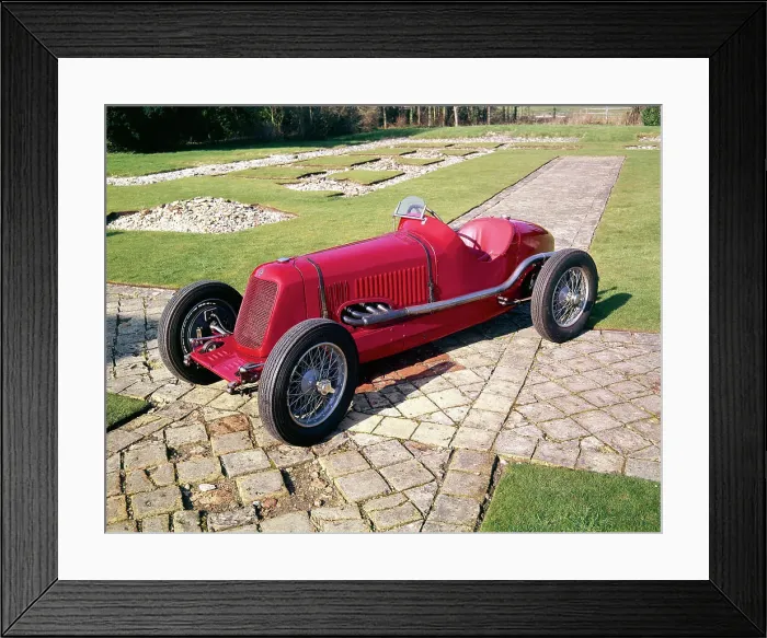 Framed Print : 1933 Maserati 4CM-2000 racing car Framed Print : 1933 Maserati 4CM-2000 racing car