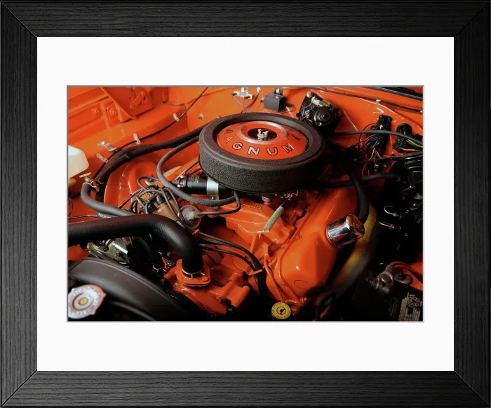 Framed Print : Dodge Charger Daytona 440 1969. Artist: Simon Clay Framed Print : Dodge Charger Daytona 440 1969. Artist: Simon Clay