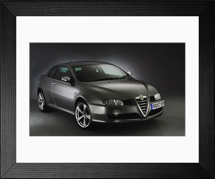 Framed Print : 2007 Alfa Romeo GT Framed Print : 2007 Alfa Romeo GT