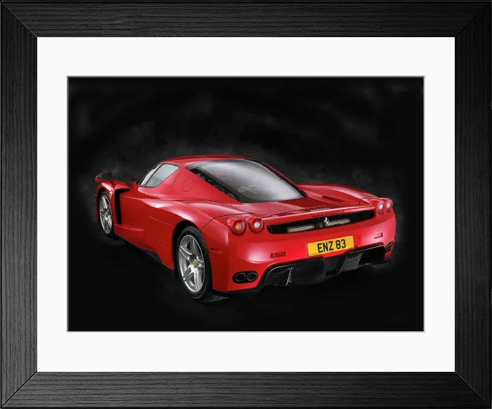 Framed Print : 2004 Ferrari Enzo Framed Print : 2004 Ferrari Enzo