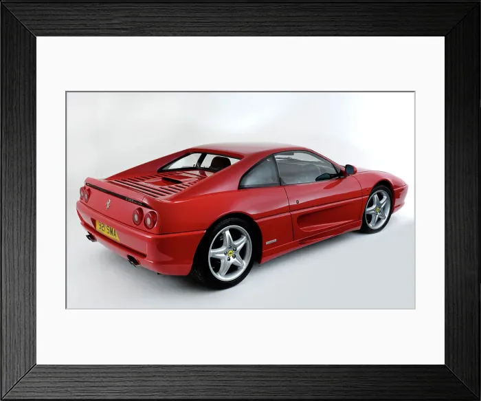 Framed Print : 1994 Ferrari F355 Berlinetta Framed Print : 1994 Ferrari F355 Berlinetta