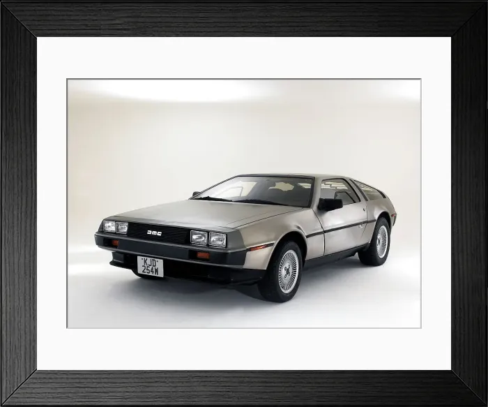 Framed Print : 1981 De Lorean Framed Print : 1981 De Lorean