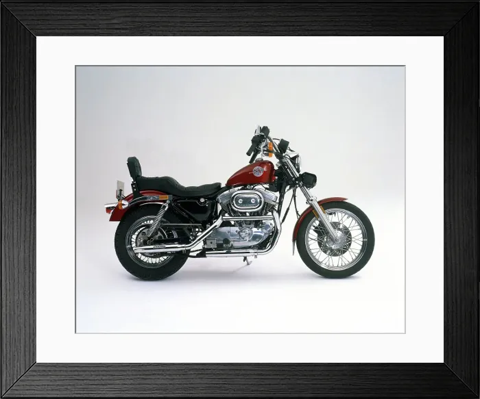 Framed Print : 1989 Harley Davidson 883 Sportster Framed Print : 1989 Harley Davidson 883 Sportster