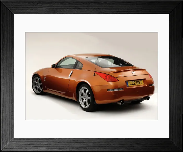 Framed Print : 2006 Nissan 350 Z Framed Print : 2006 Nissan 350 Z