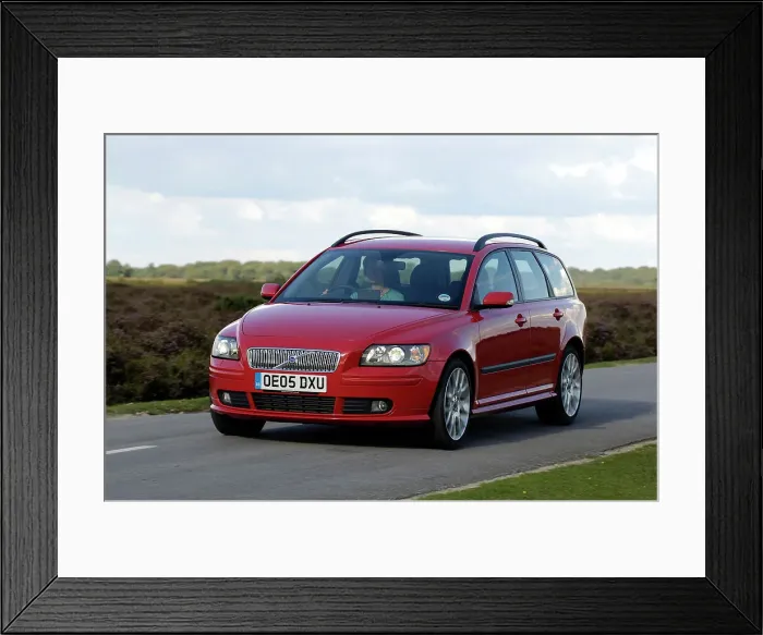 Framed Print : 2005 Volvo V50 T5 Framed Print : 2005 Volvo V50 T5