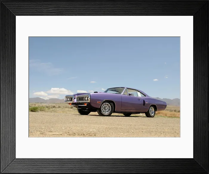 Framed Print : Dodge Coronet Hemi RT 1970. Artist: Simon Clay Framed Print : Dodge Coronet Hemi RT 1970. Artist: Simon Clay