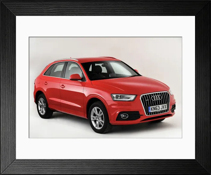 Framed Print : 2013 Audi Q3 Framed Print : 2013 Audi Q3