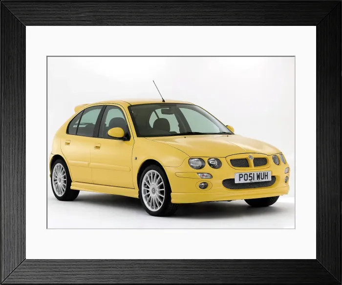 Framed Print : 2001 MG ZR 160 Framed Print : 2001 MG ZR 160