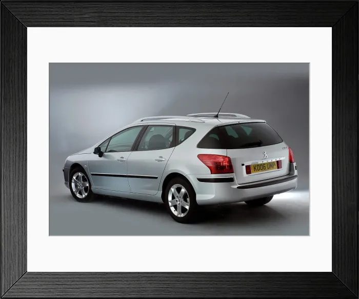 Framed Print : 2006 Peugeot 407 SW Framed Print : 2006 Peugeot 407 SW