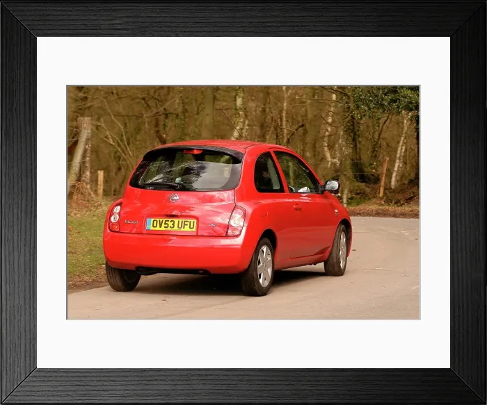 Framed Print : 2003 Nissan Micra Dci Framed Print : 2003 Nissan Micra Dci