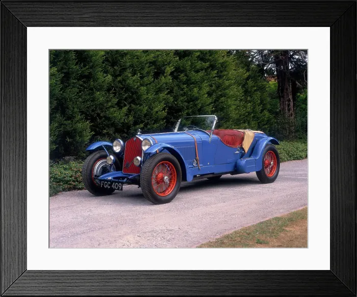 Framed Print : 1933 Alfa Romeo 8C 2300 Framed Print : 1933 Alfa Romeo 8C 2300