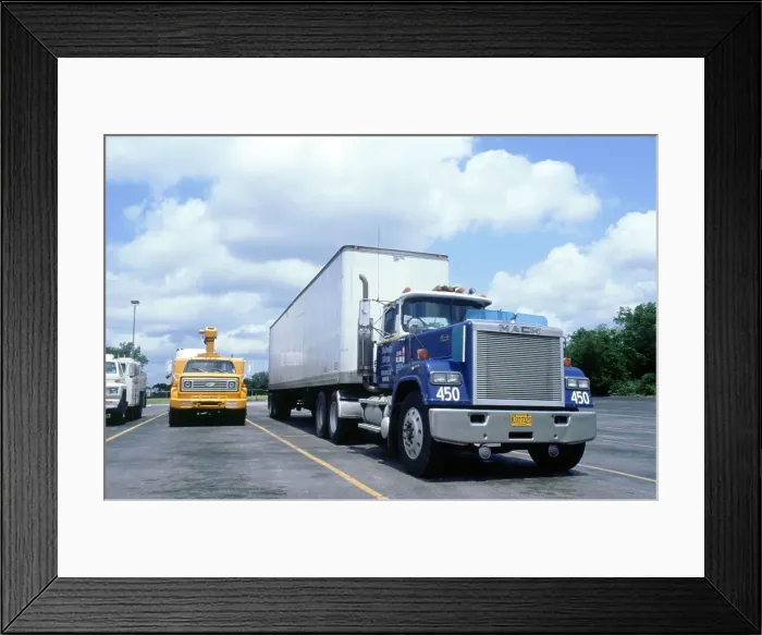 Framed Print : Mack Truck Framed Print : Mack Truck