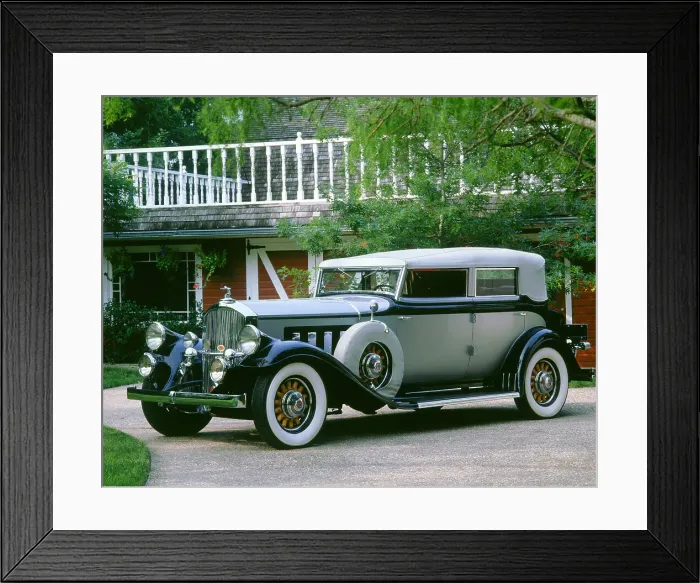 Framed Print : 1930 Pierce Arrow 7 passenger phaeton Framed Print : 1930 Pierce Arrow 7 passenger phaeton