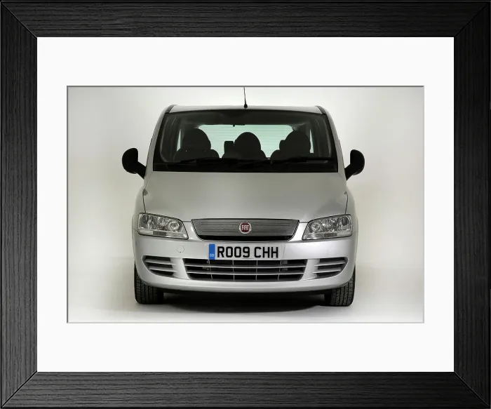 Framed Print : 2009 Fiat Multipla Framed Print : 2009 Fiat Multipla