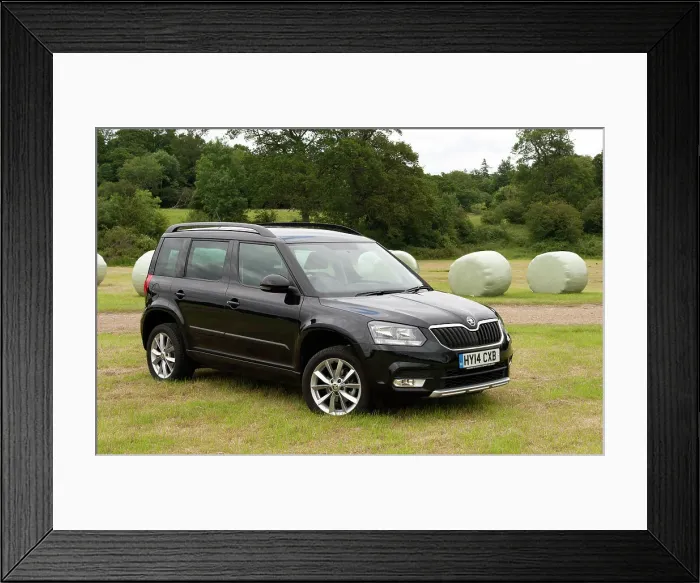 Framed Print : 2014 Skoda Yeti SE Framed Print : 2014 Skoda Yeti SE