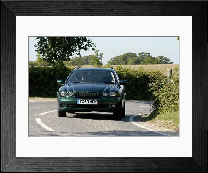 Framed Print : 2003 Jaguar X Type Sport Estate Framed Print : 2003 Jaguar X Type Sport Estate