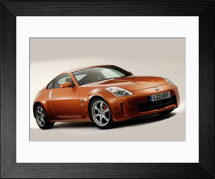 Framed Print : 2006 Nissan 350 Z Framed Print : 2006 Nissan 350 Z