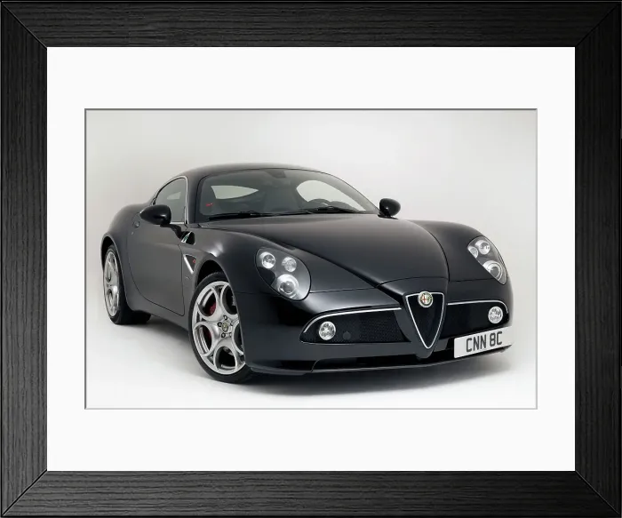Framed Print : 2010 Alfa Romeo 8C Competizione Framed Print : 2010 Alfa Romeo 8C Competizione