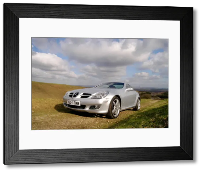 Framed Print : 2004 Mercedes Benz SLK 200K Framed Print : 2004 Mercedes Benz SLK 200K