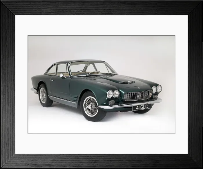 Framed Print : 1963 Maserati Sebring 3500GT Framed Print : 1963 Maserati Sebring 3500GT