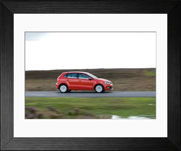 Framed Print : 2011 Volkswagen Polo SEL 1.2 Tsi Framed Print : 2011 Volkswagen Polo SEL 1.2 Tsi
