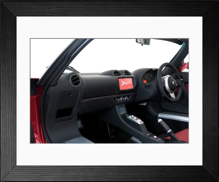Framed Print : 2010 Tesla Roadster Framed Print : 2010 Tesla Roadster
