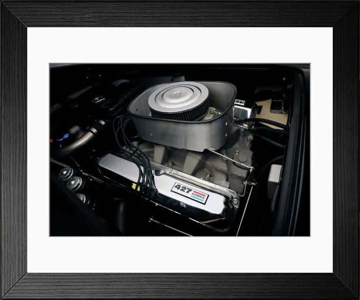 Framed Print : AC Cobra 427 1966. Artist: Simon Clay Framed Print : AC Cobra 427 1966. Artist: Simon Clay