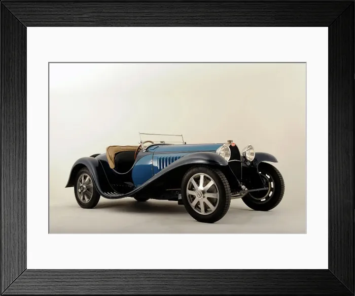 Framed Print : Bugatti type 55 1932. Artist: Simon Clay Framed Print : Bugatti type 55 1932. Artist: Simon Clay