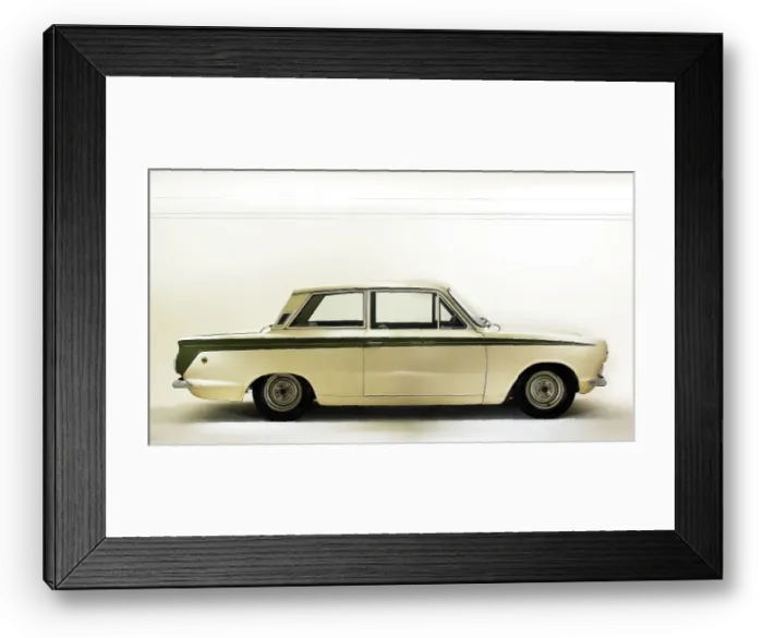 Framed Print : 1965 Lotus Cortina Framed Print : 1965 Lotus Cortina