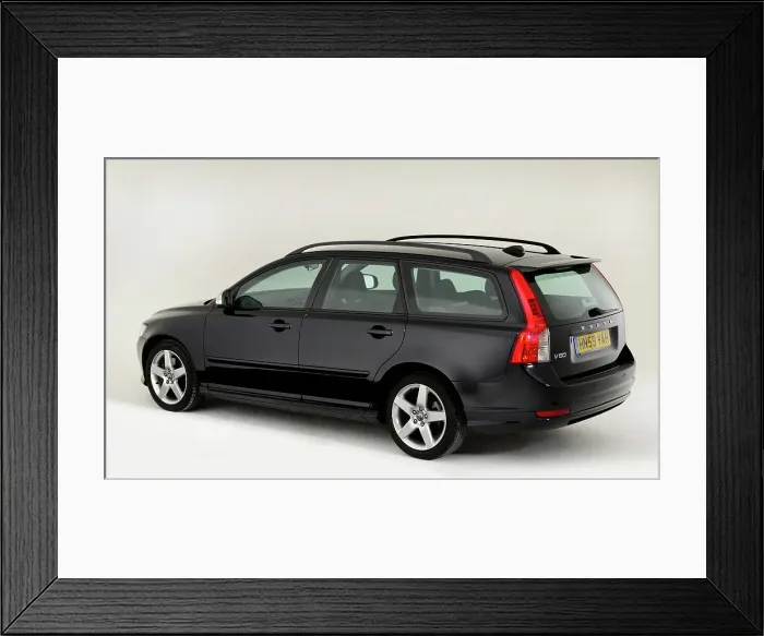 Framed Print : 2009 Volvo V50 Framed Print : 2009 Volvo V50