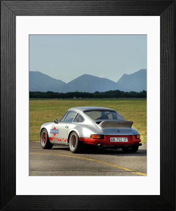 Framed Print : 1973 Porsche 911 Carrera 2.8 RSR Framed Print : 1973 Porsche 911 Carrera 2.8 RSR