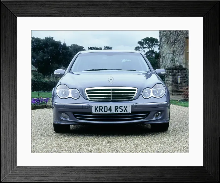 Framed Print : 2004 Mercedes Benz C230 Kompressor Framed Print : 2004 Mercedes Benz C230 Kompressor