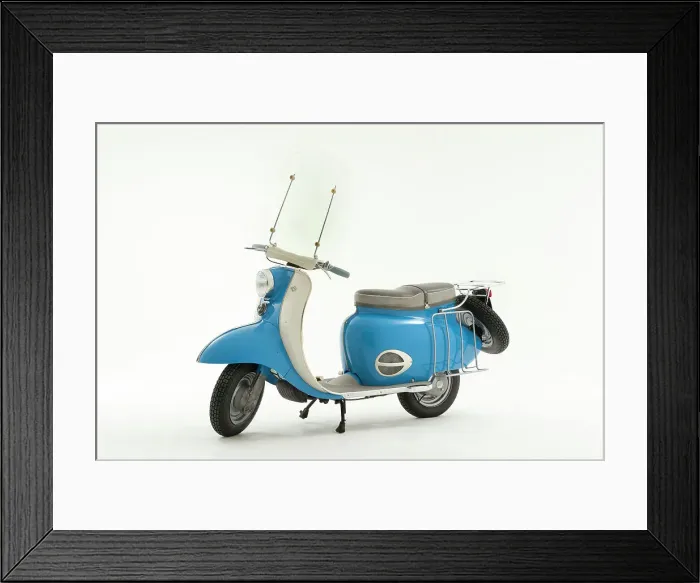Framed Print : 1964 BSA Sunbeam 250cc Framed Print : 1964 BSA Sunbeam 250cc