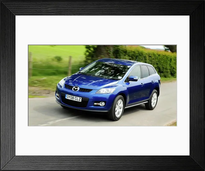 Framed Print : 2008 Mazda CX7