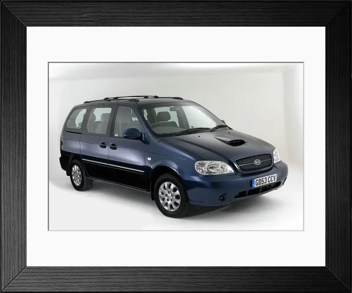Framed Print : 2003 Kia Sedona Framed Print : 2003 Kia Sedona