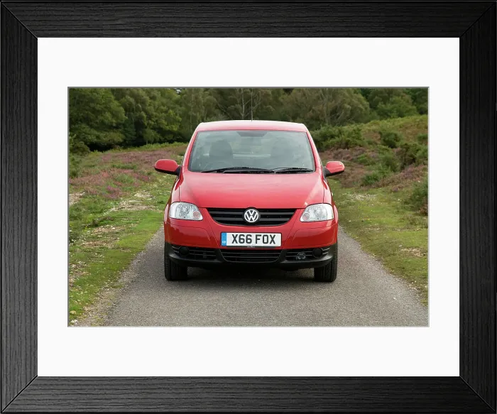 Framed Print : 2011 Volkswagen Fox Urban Framed Print : 2011 Volkswagen Fox Urban