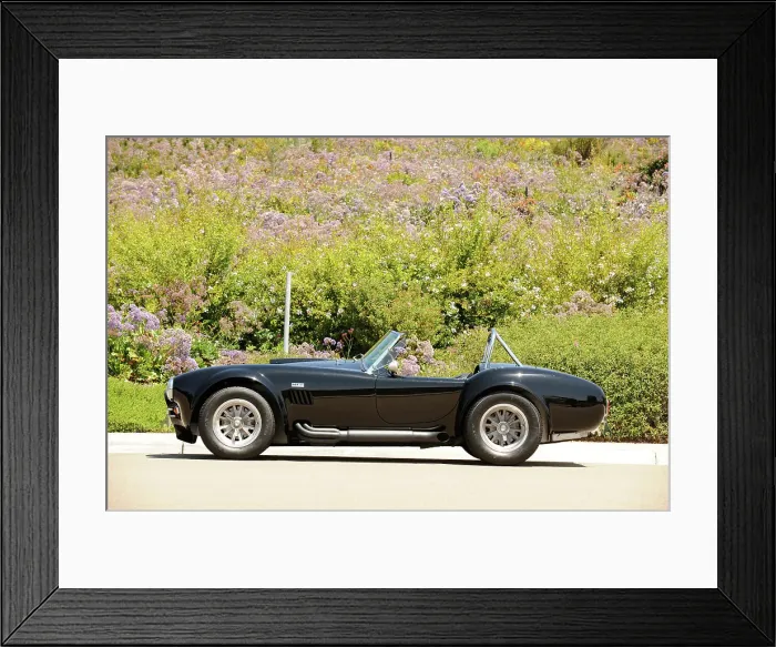 Framed Print : AC Cobra 427 1966. Artist: Simon Clay Framed Print : AC Cobra 427 1966. Artist: Simon Clay