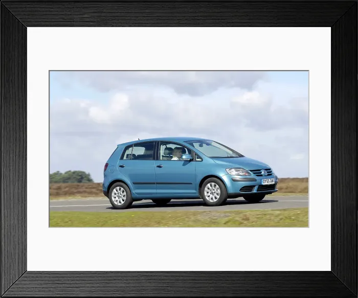 Framed Print : 2005 VW Golf Plus Framed Print : 2005 VW Golf Plus