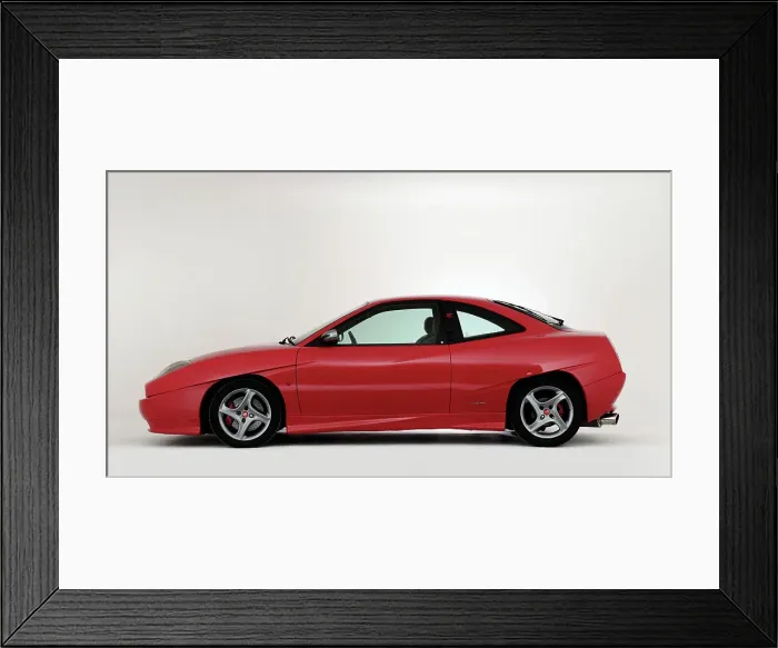 Framed Print : 1998 Fiat Coupe Framed Print : 1998 Fiat Coupe