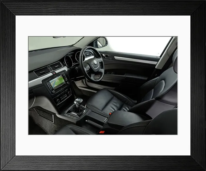 Framed Print : 2011 Skoda Superb Tsi Framed Print : 2011 Skoda Superb Tsi