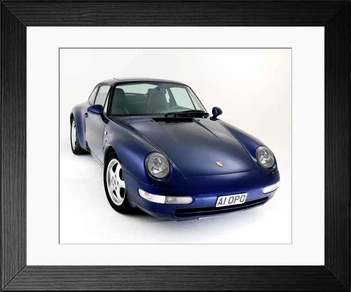 Framed Print : 1993 Porsche 933