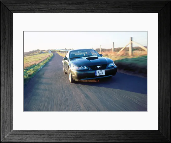 Framed Print : 2002 Ford Mustang Bullitt Framed Print : 2002 Ford Mustang Bullitt