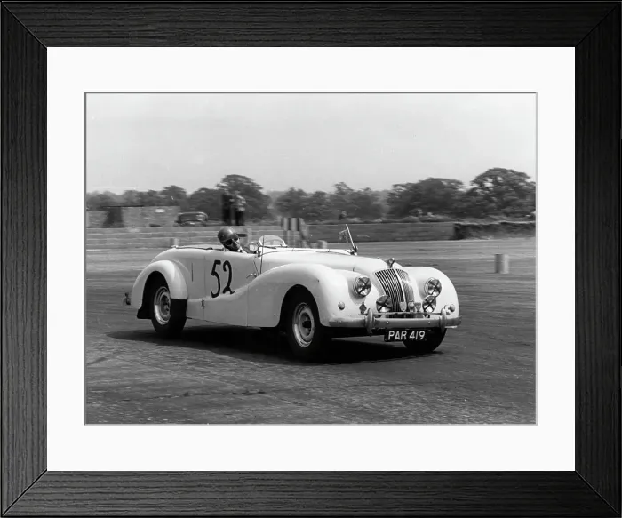 Framed Print : A.C. Buckland tourer 1951 at Silverstone 8 clubs meeting Framed Print : A.C. Buckland tourer 1951 at Silverstone 8 clubs meeting
