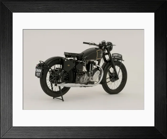 Framed Print : 1946 AJS 16M Framed Print : 1946 AJS 16M