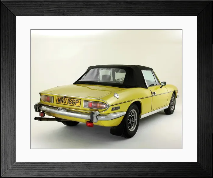 Framed Print : 1976 Triumph Stag Framed Print : 1976 Triumph Stag