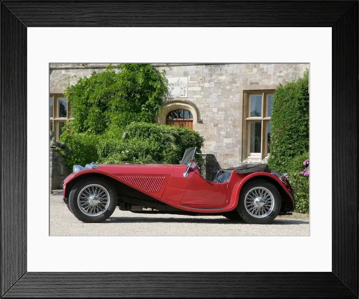 Framed Print : 1937 SS 100