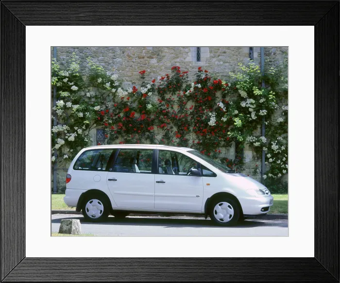 Framed Print : 1995 Ford Galaxy Framed Print : 1995 Ford Galaxy