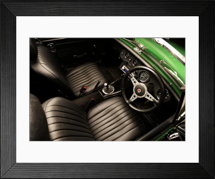 Framed Print : MG Midget 1979. Artist: Simon Clay Framed Print : MG Midget 1979. Artist: Simon Clay