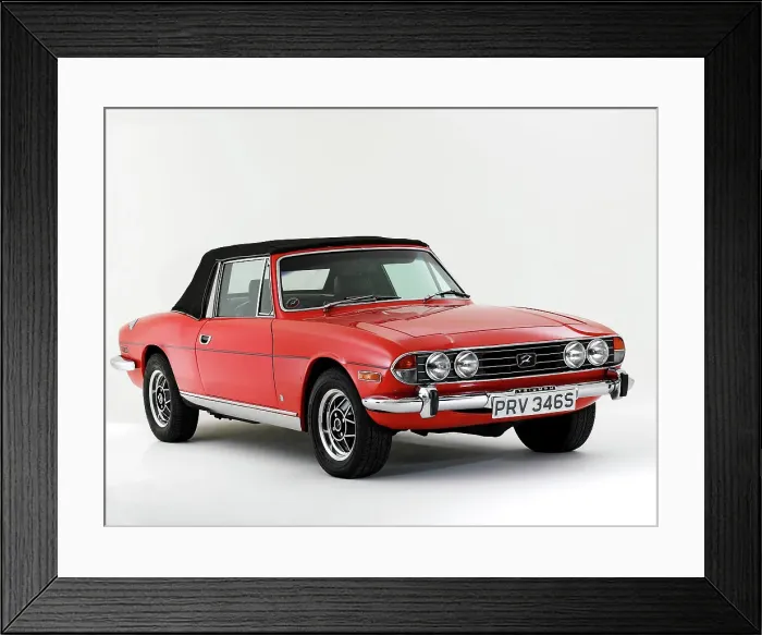 Framed Print : 1973 Triumph Stag Framed Print : 1973 Triumph Stag