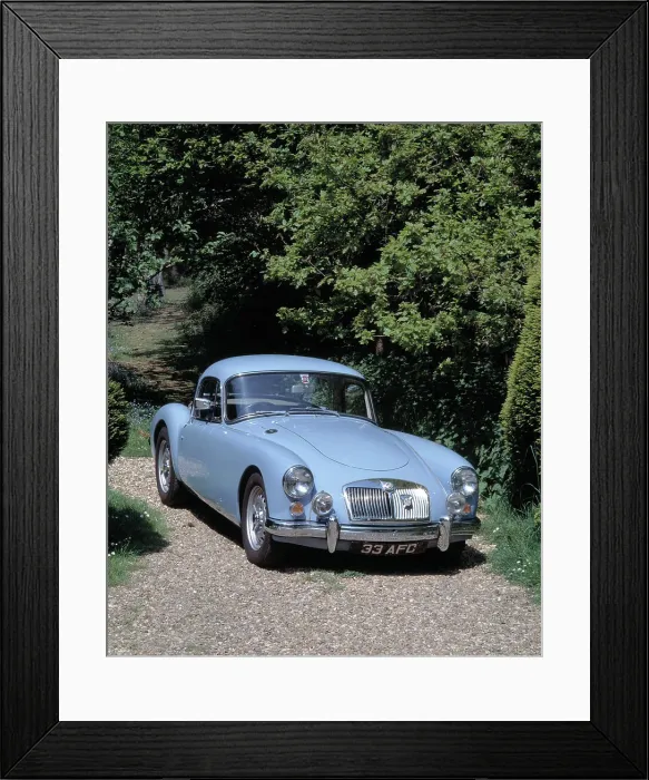Framed Print : 1959 MG A Twin Cam Coupe Framed Print : 1959 MG A Twin Cam Coupe